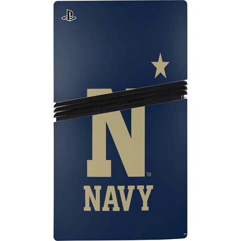 United States Naval Academy USA PS5 Pro Disk Console Skin